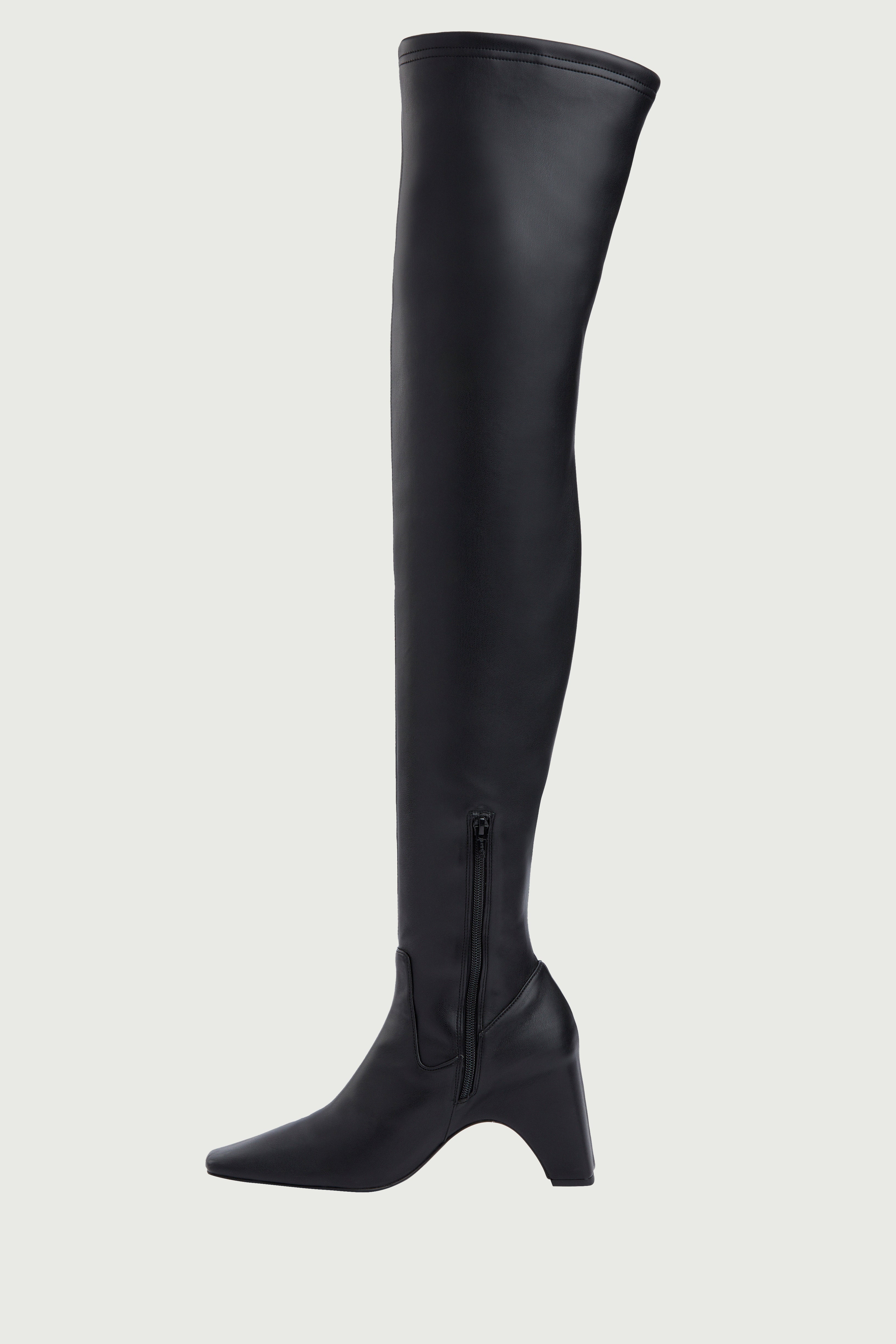 Stretch Thigh High Boot - 5