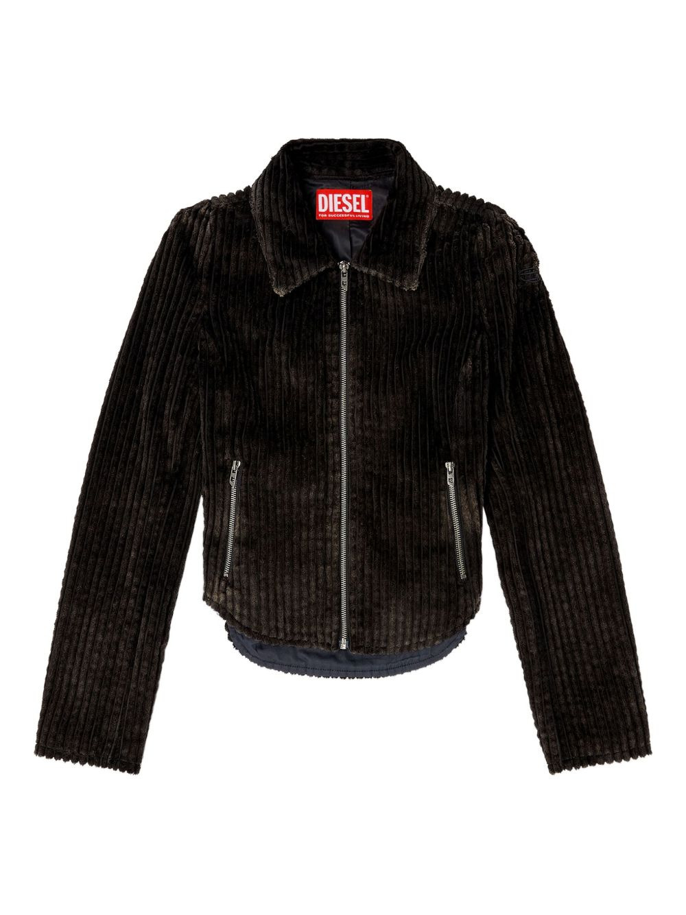 G-ENEA corduroy zip-up jacket - 1