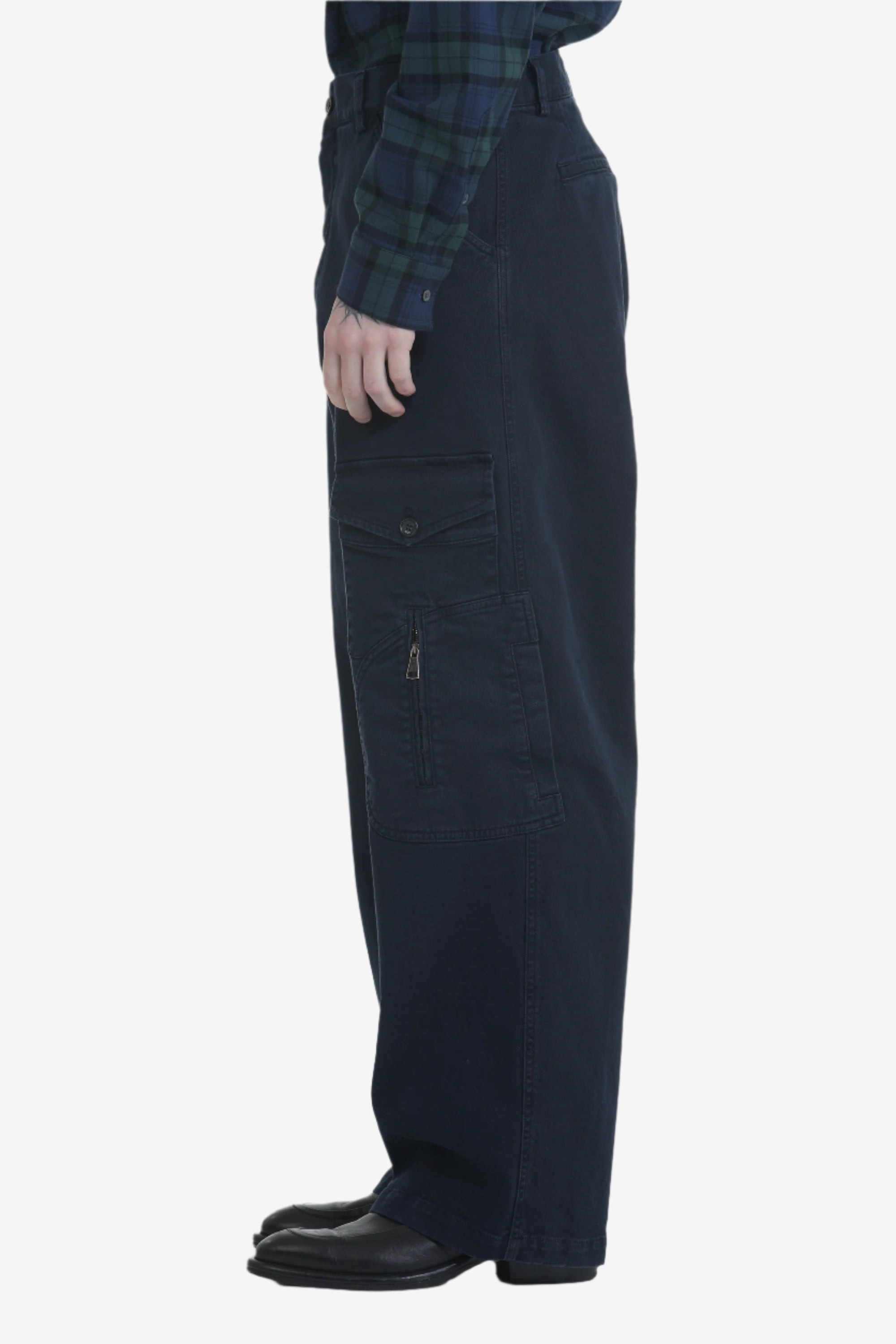CARGO PANTS WITH SIDE POCKETS - 4
