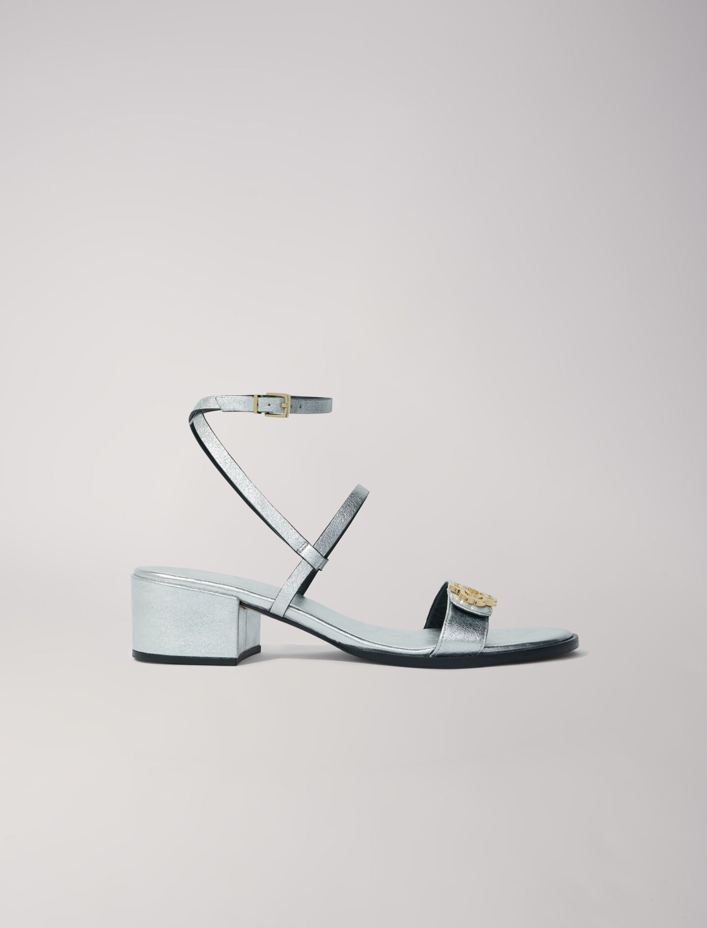 Leather strappy sandals - 6