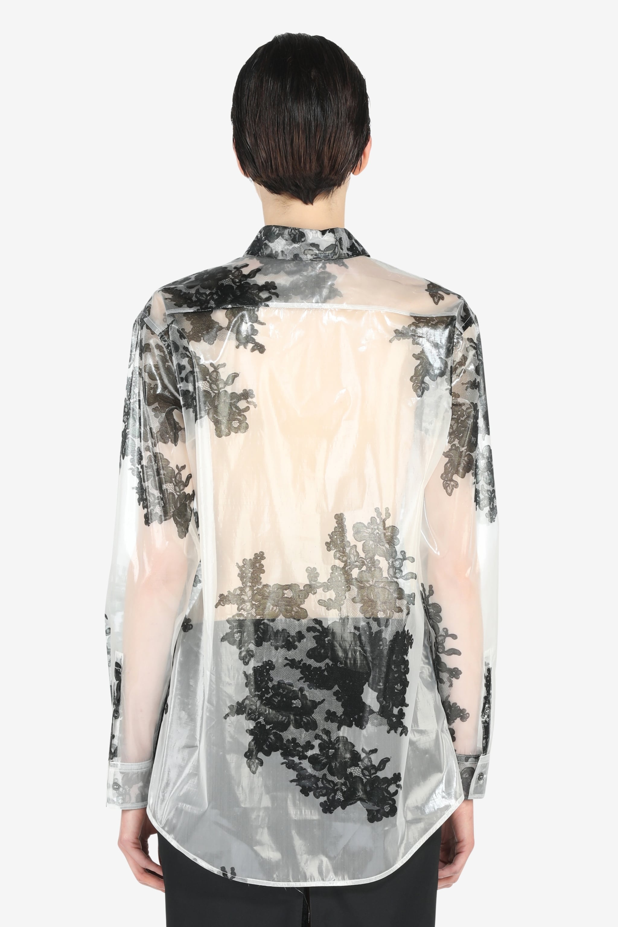 LACE-PRINT SHIRT - 2