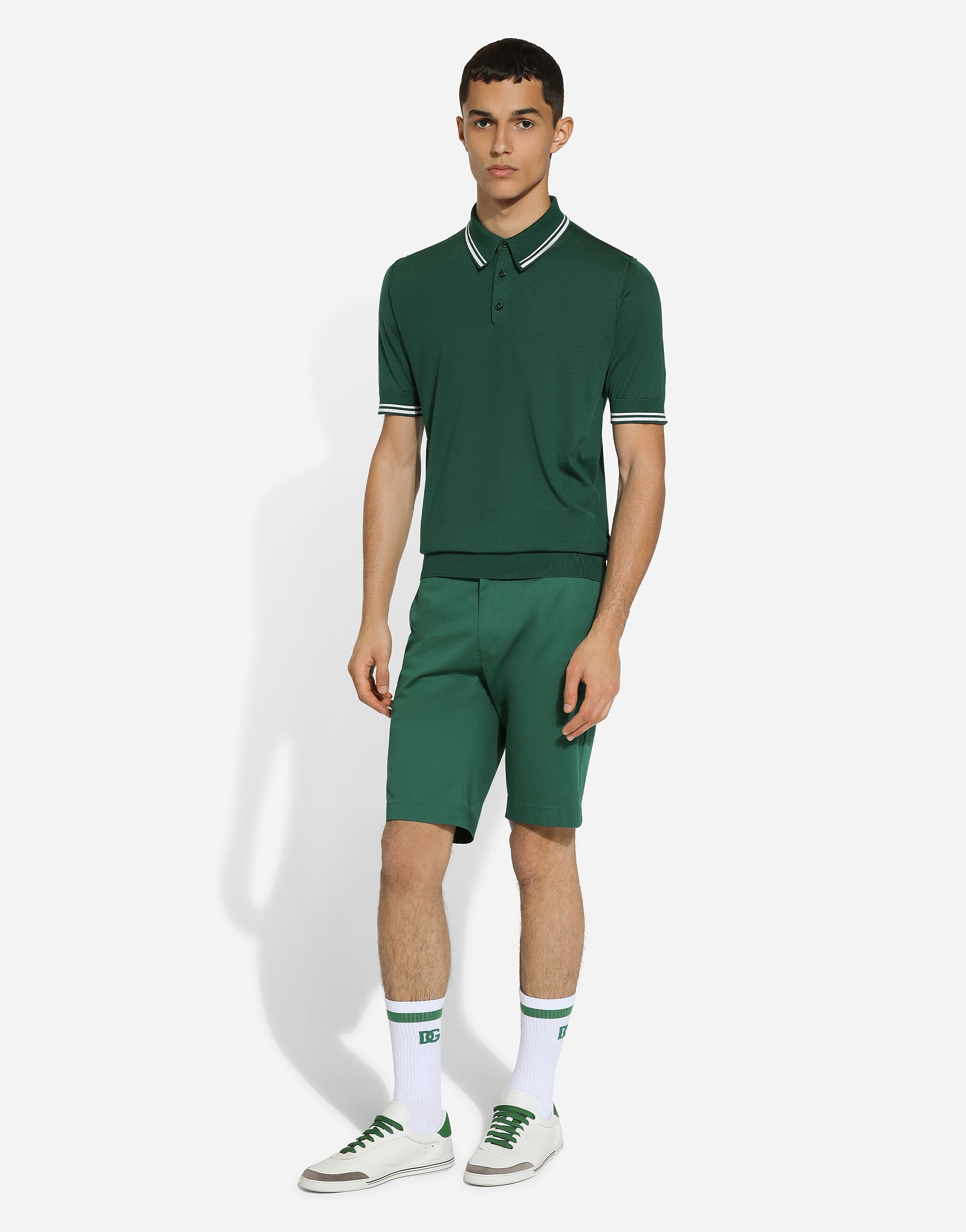 Silk polo-shirt - 5