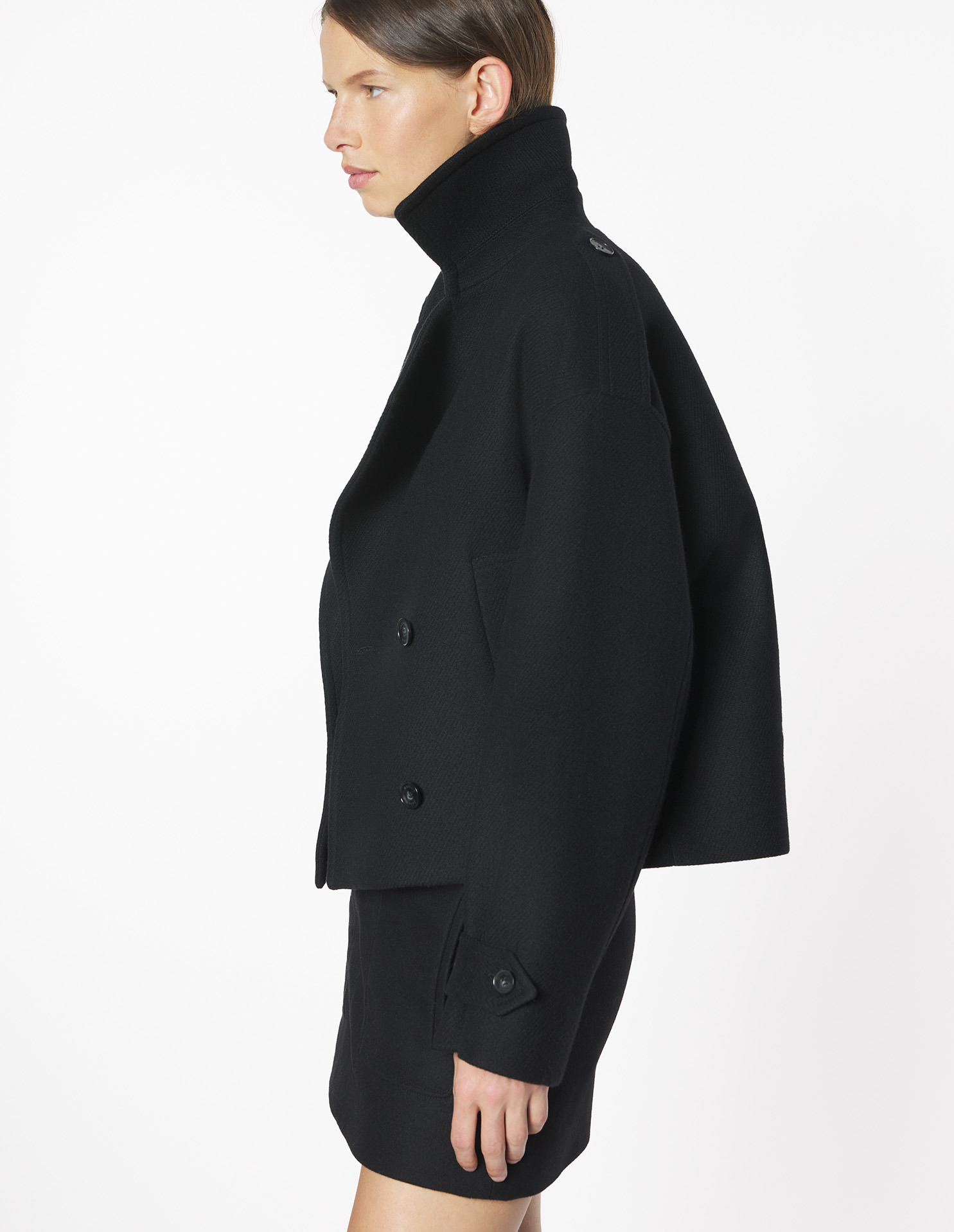 CROPPED PEACOAT - 6