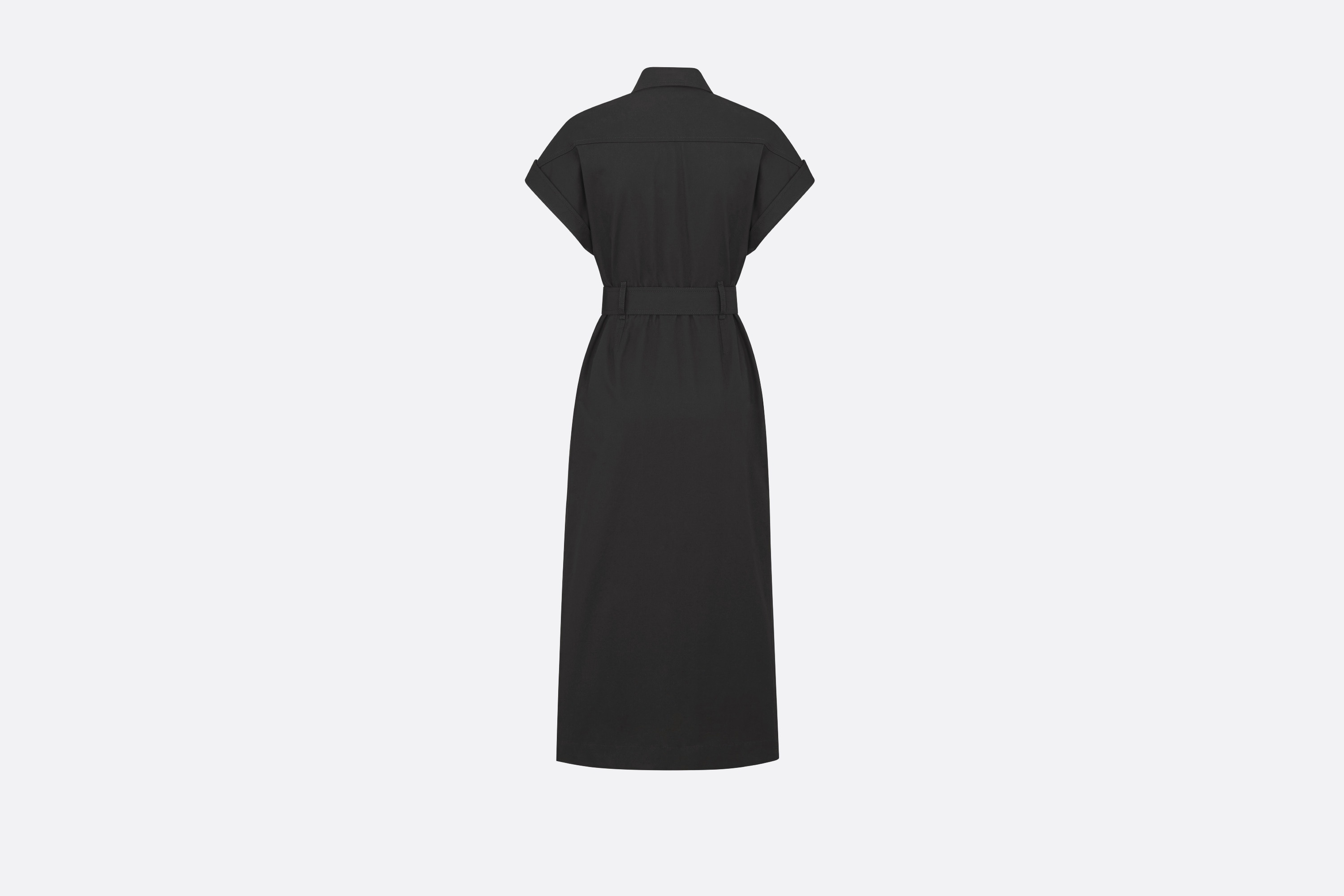 Mid-Length Shirt Dress - 6