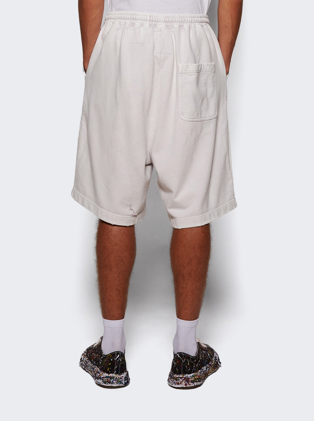 Bleached Shorts Pink - 4