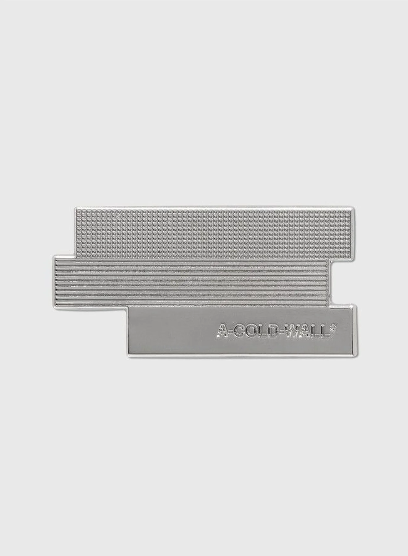 Stacked Badge Silver - 1