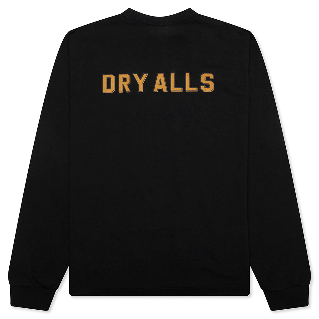 GRAPHIC L/S T-SHIRT #5 - BLACK - 2