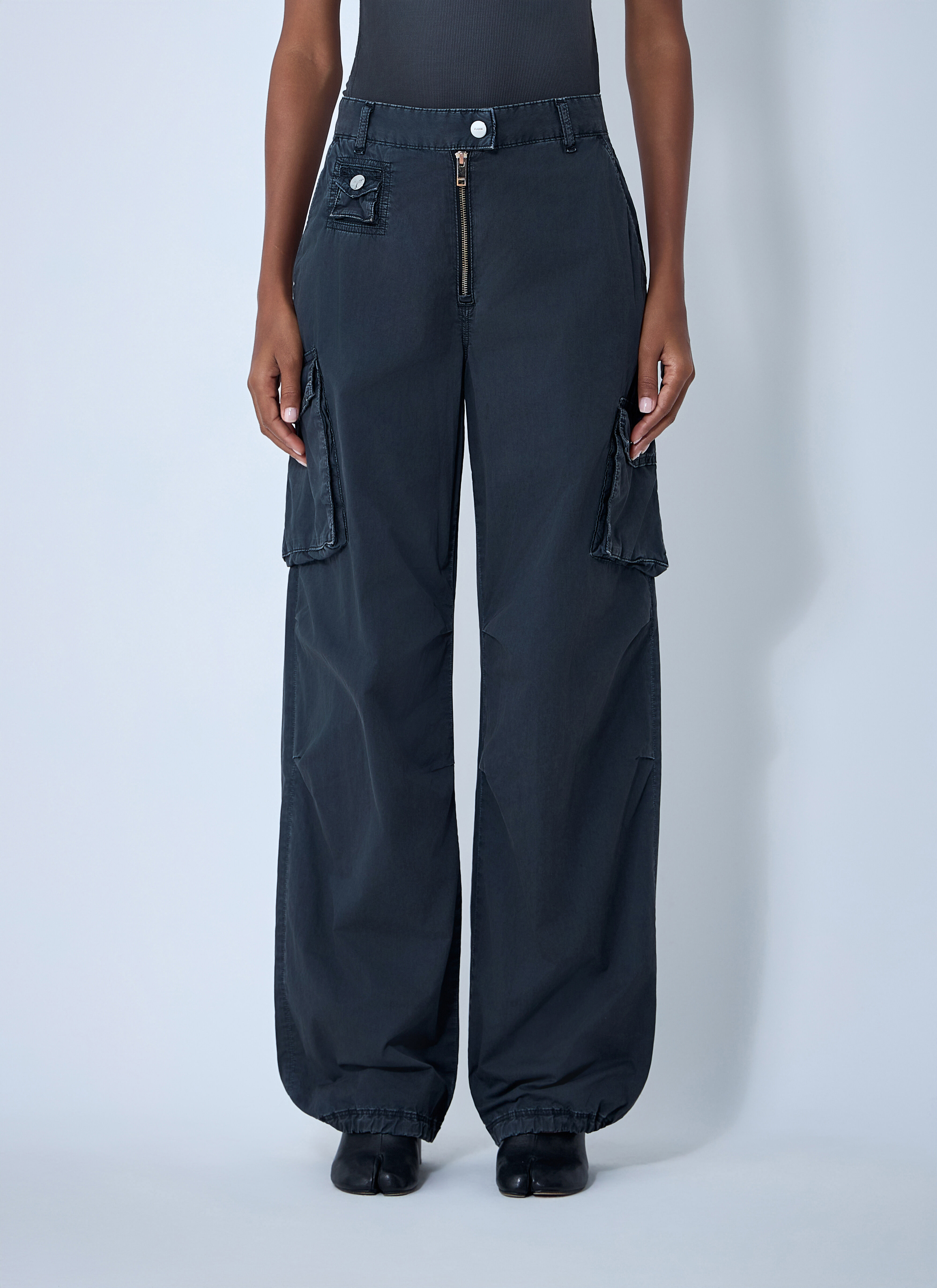 Cotton Cargo Pants - 1