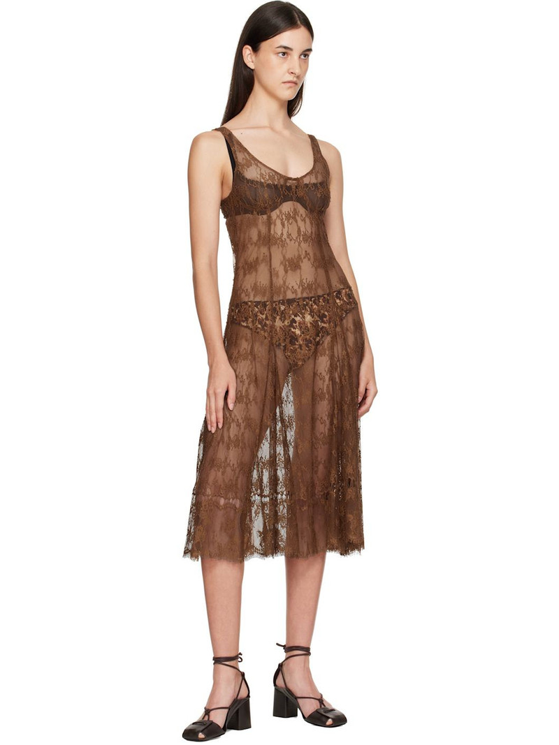 Collina Strada Brown Pamela Maxi Dress outlook