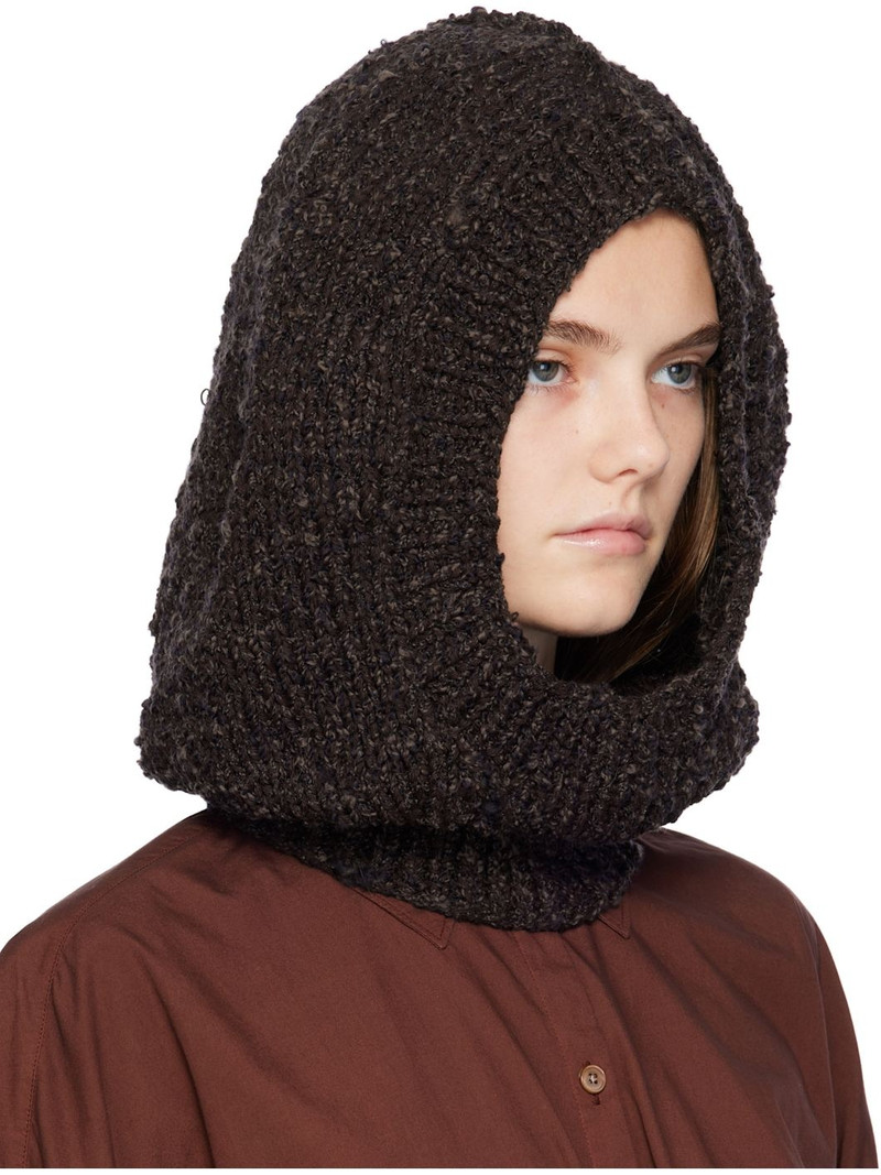 Toogood Brown 'The Explorer Hood' Balaclava outlook