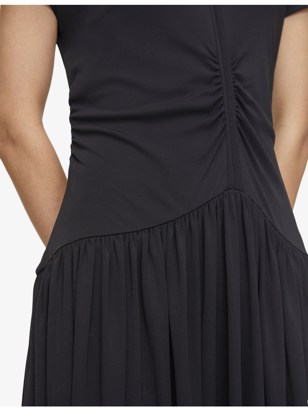 Isaure Short-Sleeve Crepe-Jersey Midi Dress - 5