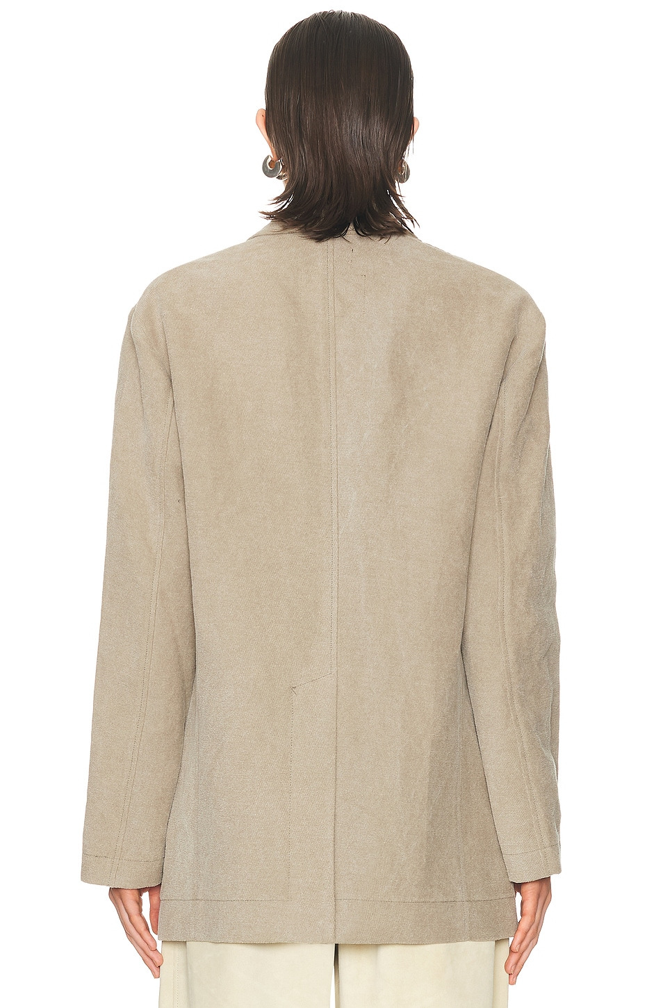 Oversized Ragged Blazer - 4