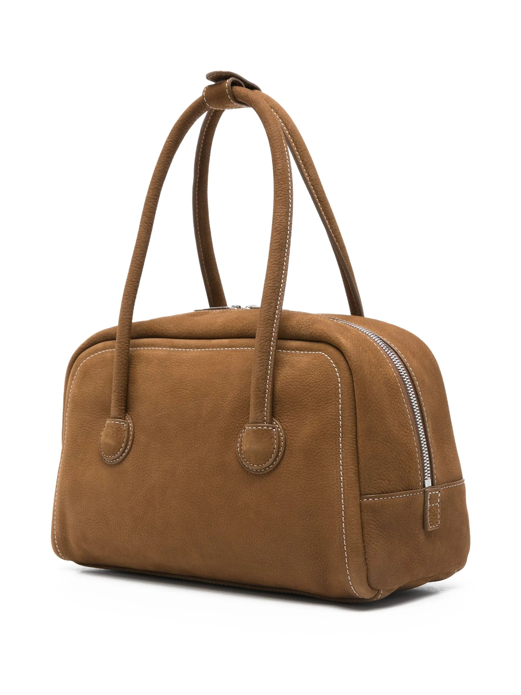 Margesherwood Logo-embossed Calfskin Tote Bag - 5
