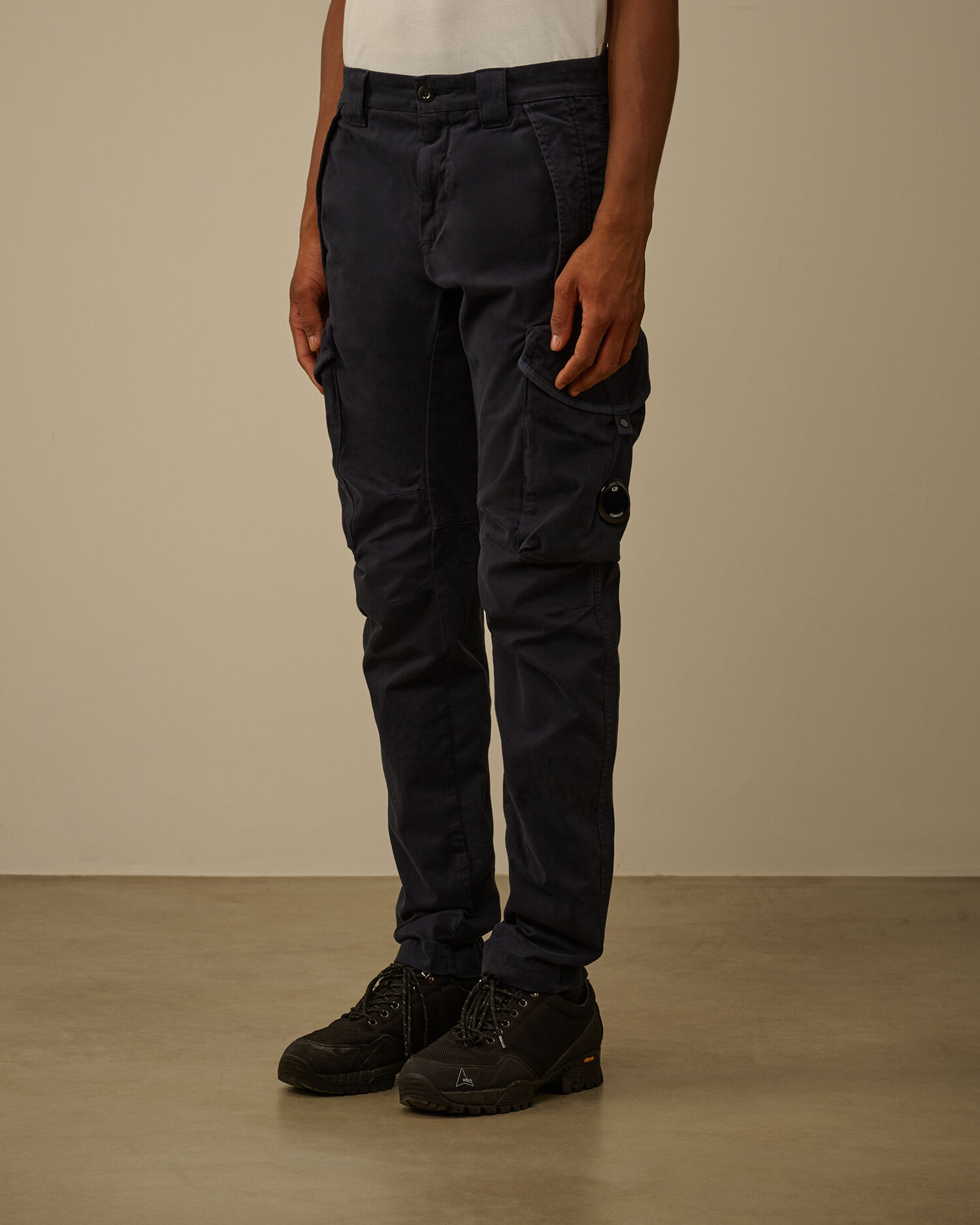 Stretch Sateen Ergonomic Lens Cargo Pants - 3