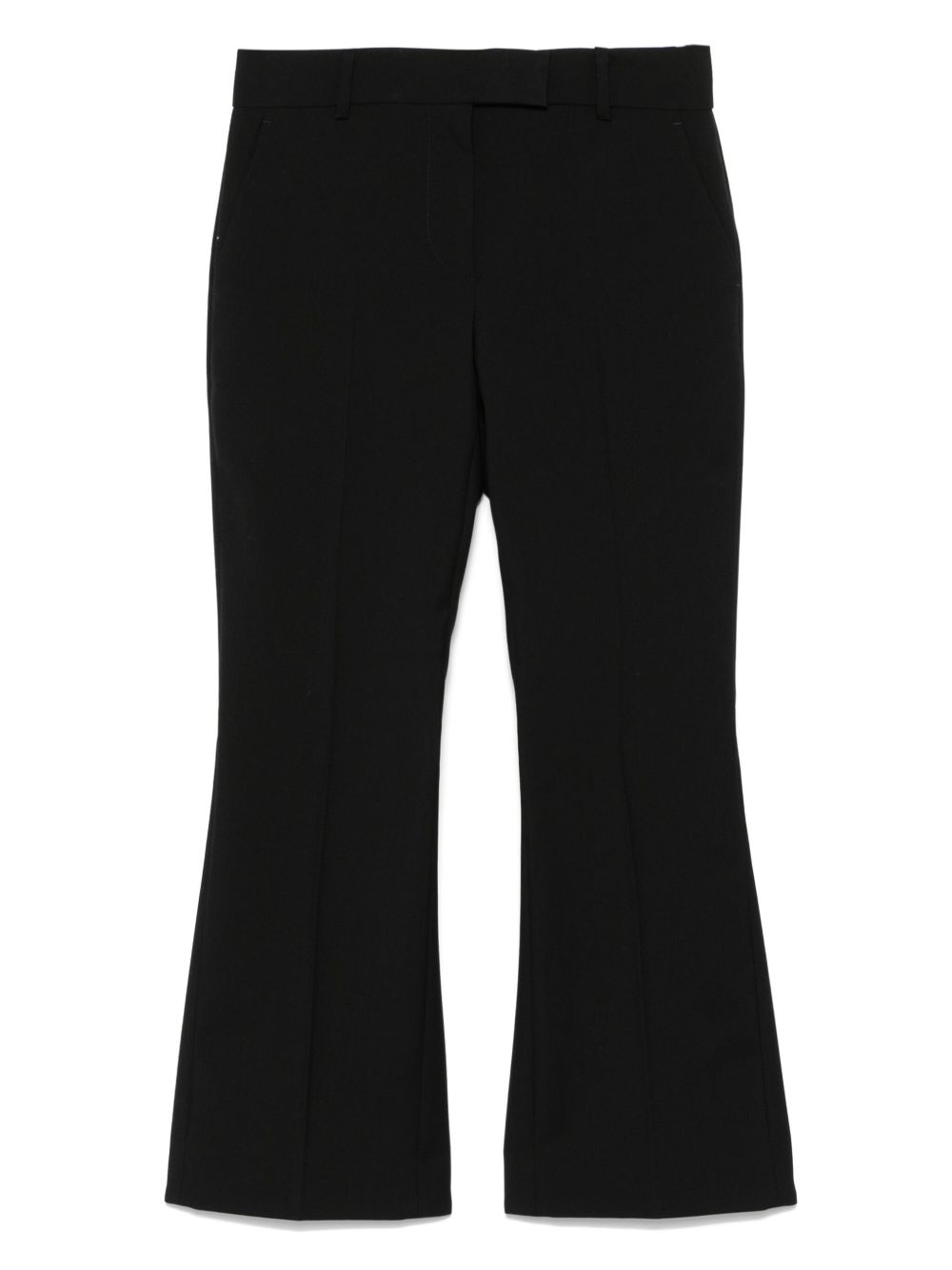 pressed-crease trousers - 1