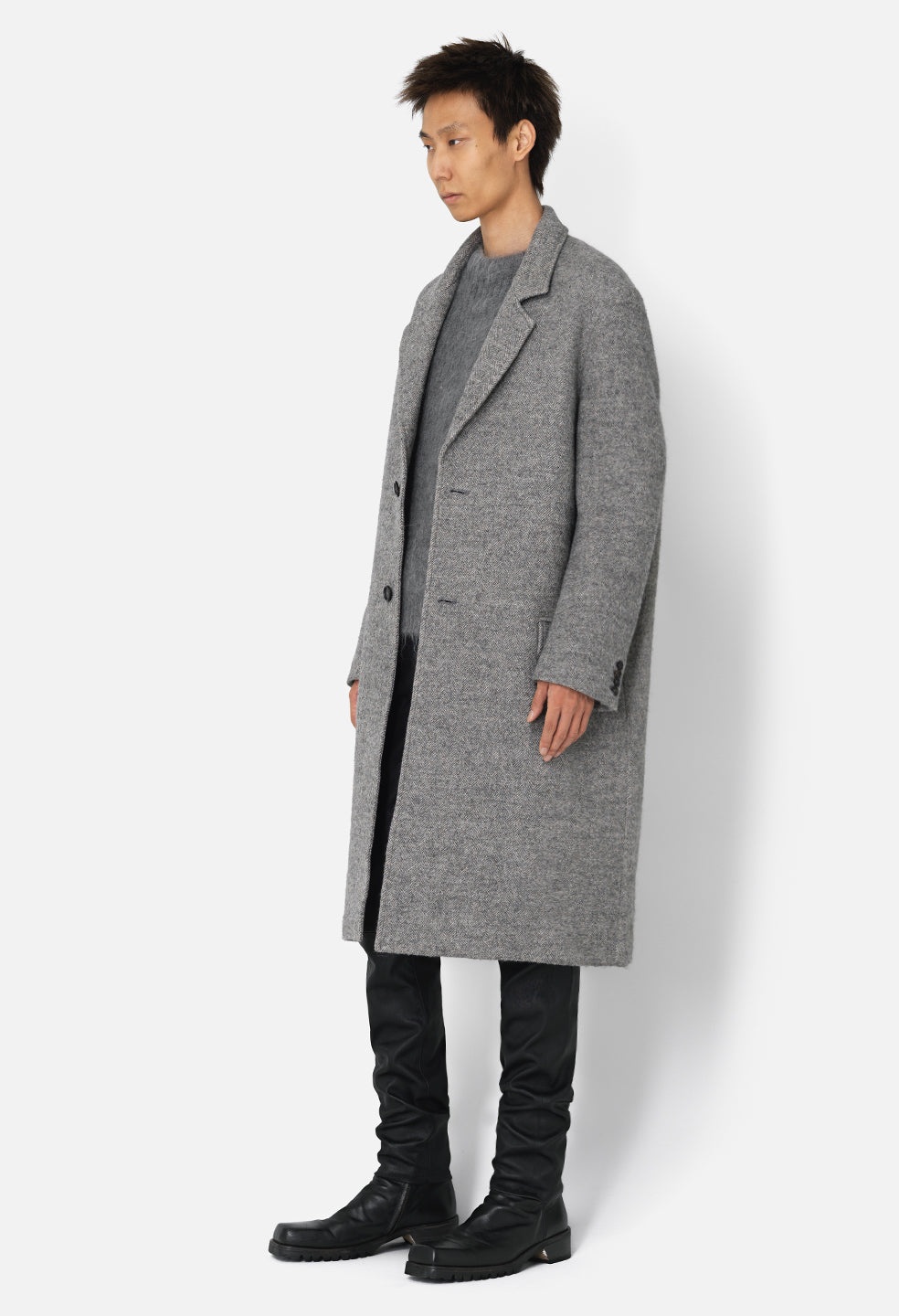 WOOL OVERCOAT - 4