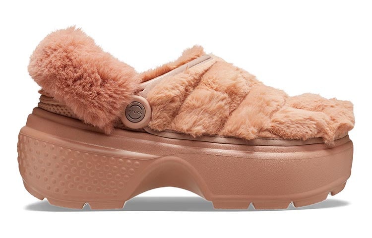 (WMNS) Crocs Stomp Quilted Clog 'Orange' 208938-2CC - 3