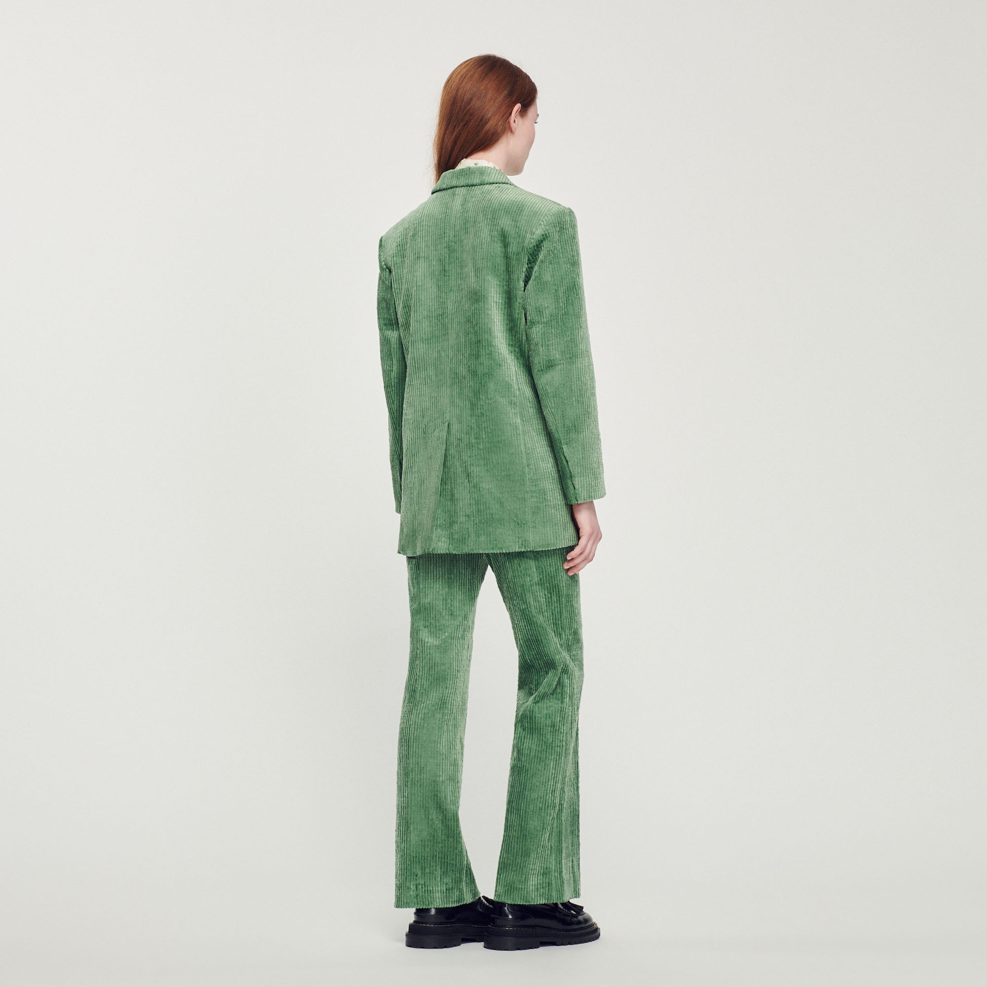 Corduroy tailored jacket - 6
