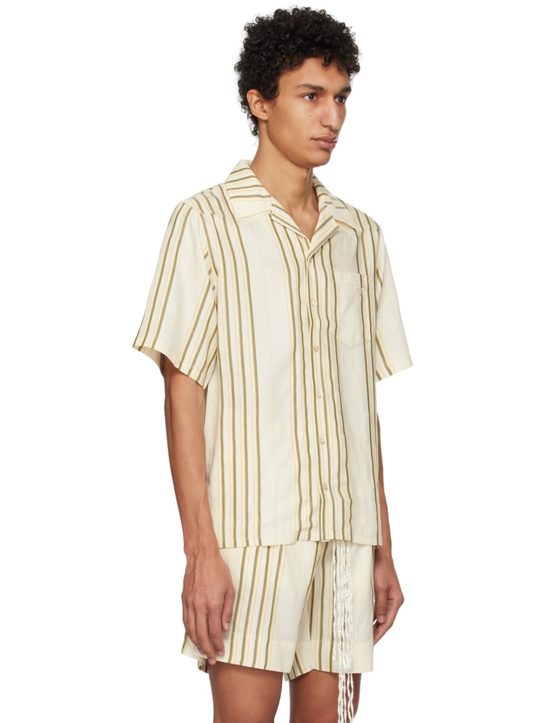 SSENSE Exclusive Off-White Bowling Shirt - 2