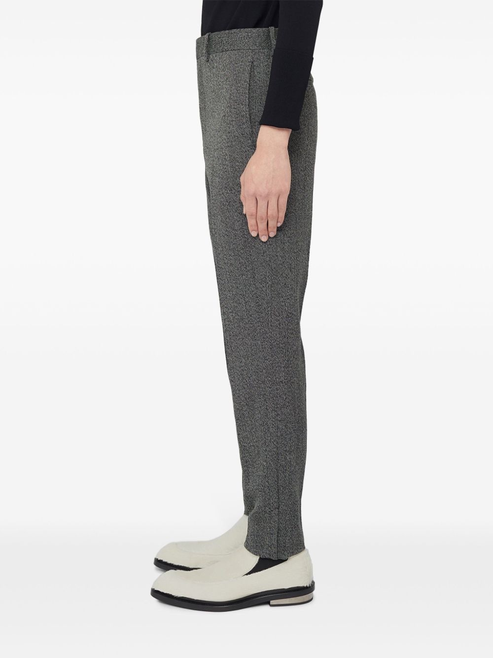 tapered-leg trousers - 4