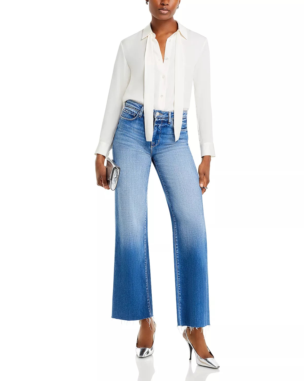 Scottie High Rise Wide Leg Jeans - 2