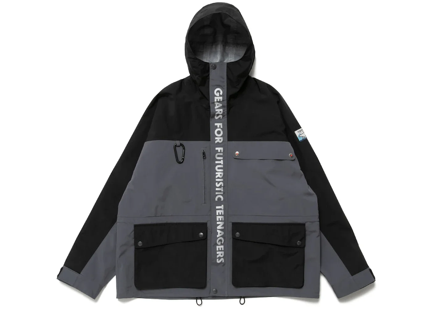 Human Made 3-Layer Shell Jacket Black - 1