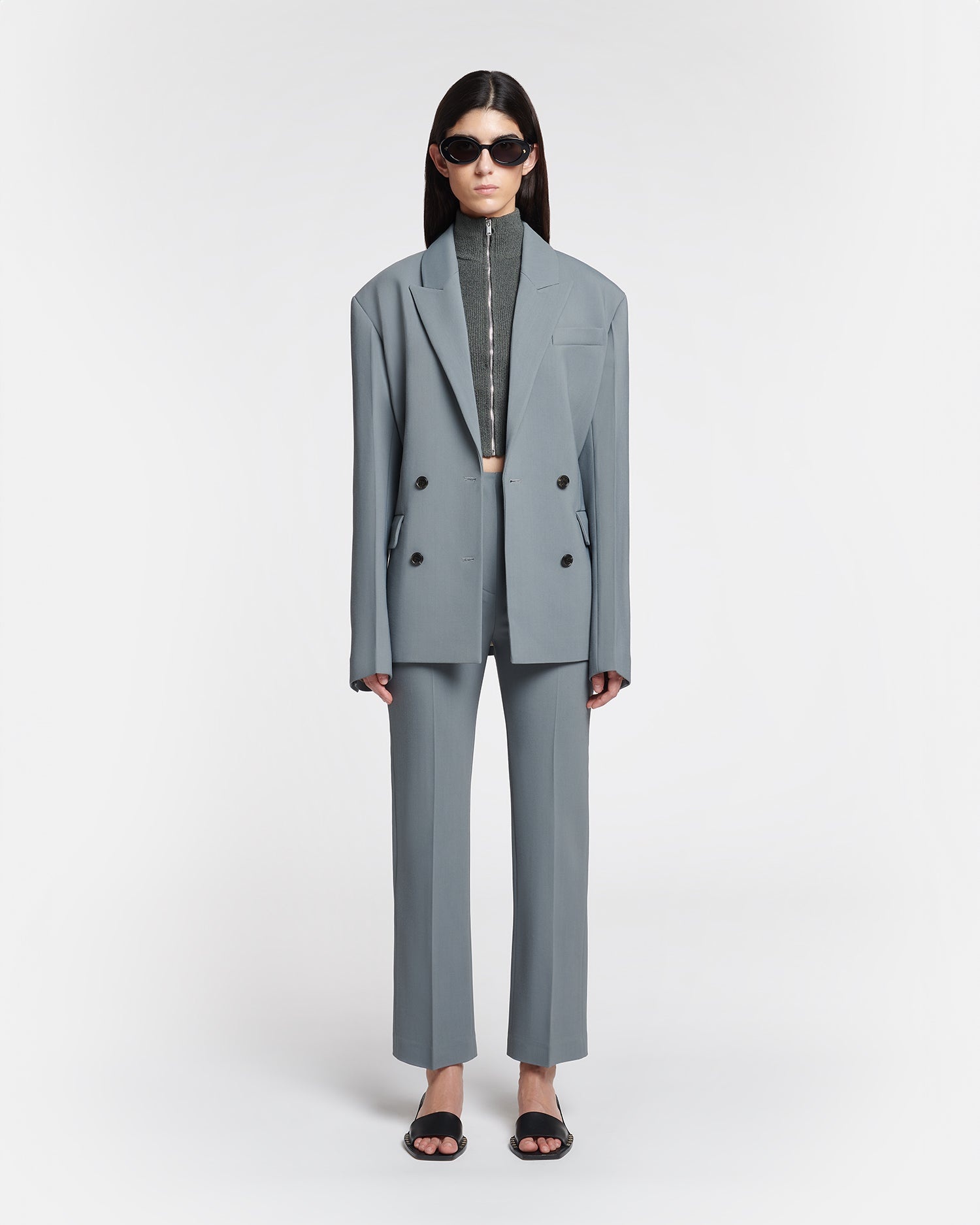 Cinched-Waist Blazer - 4