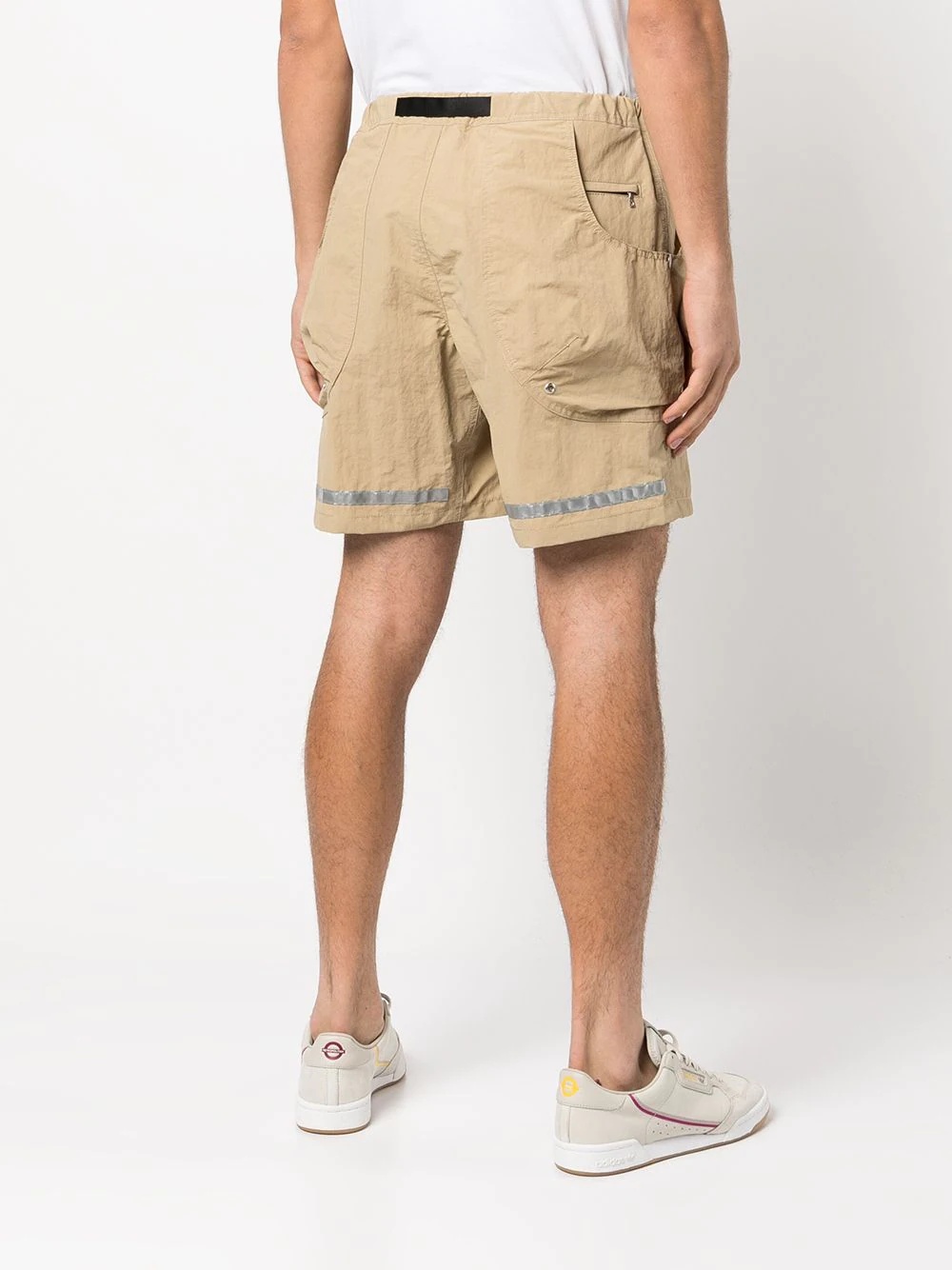 belted safari shorts - 4