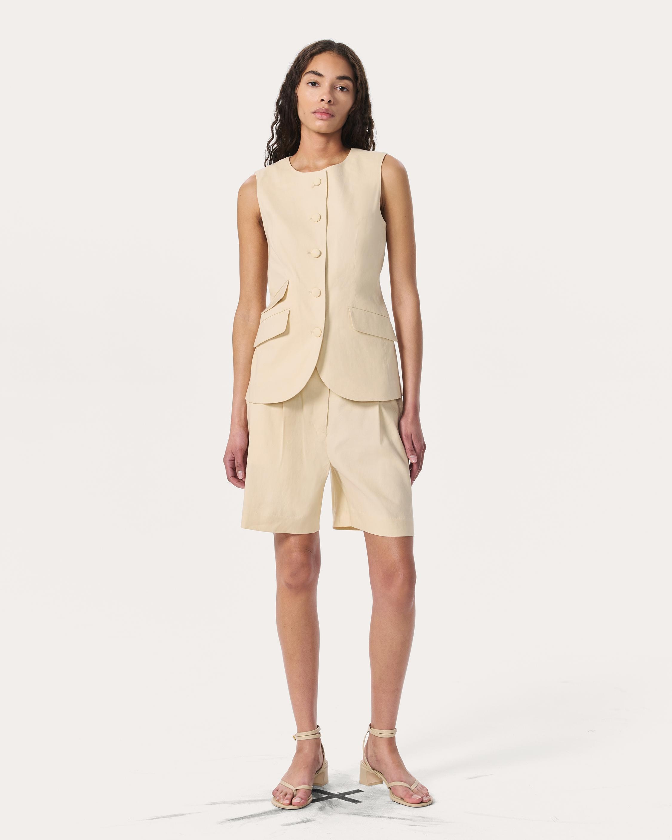 Slade Linen-Blend Vest - 3