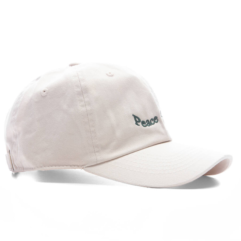 Museum of Peace & Quiet WORDMARK DAD HAT - BONE outlook