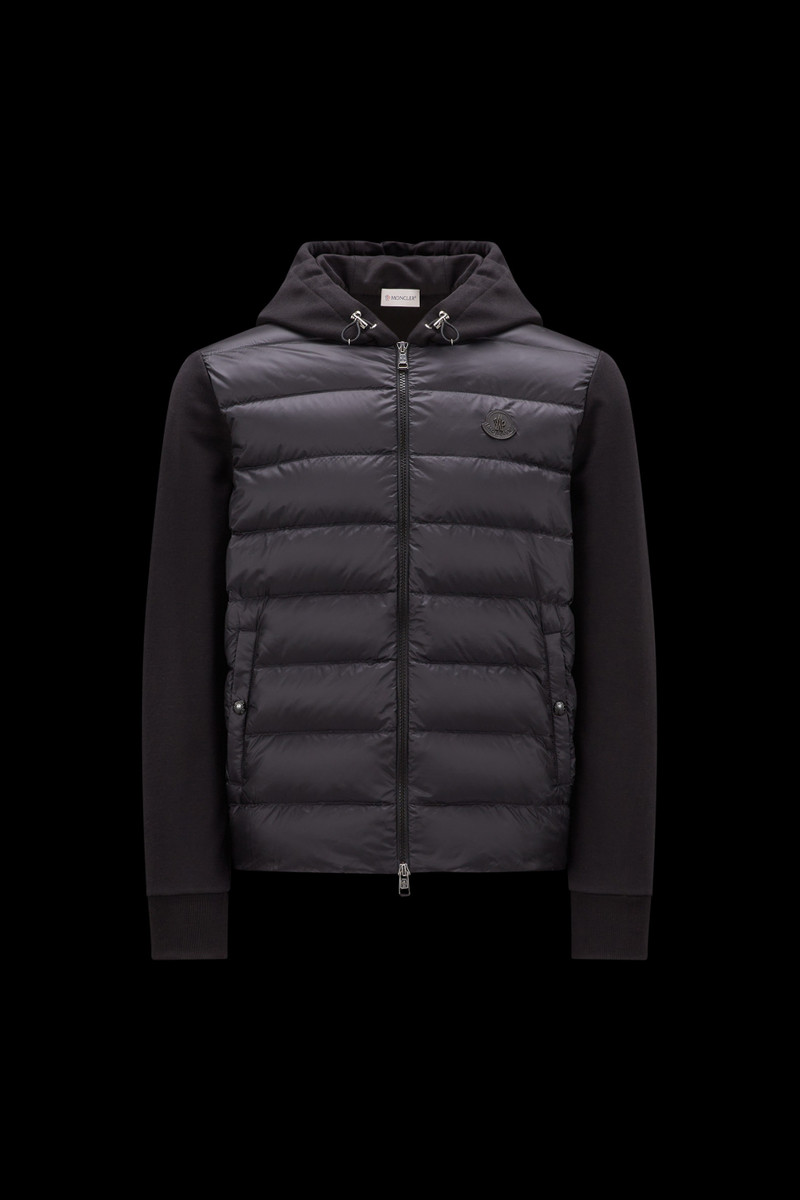 Padded Fleece Zip-Up Sweatshirt - 1