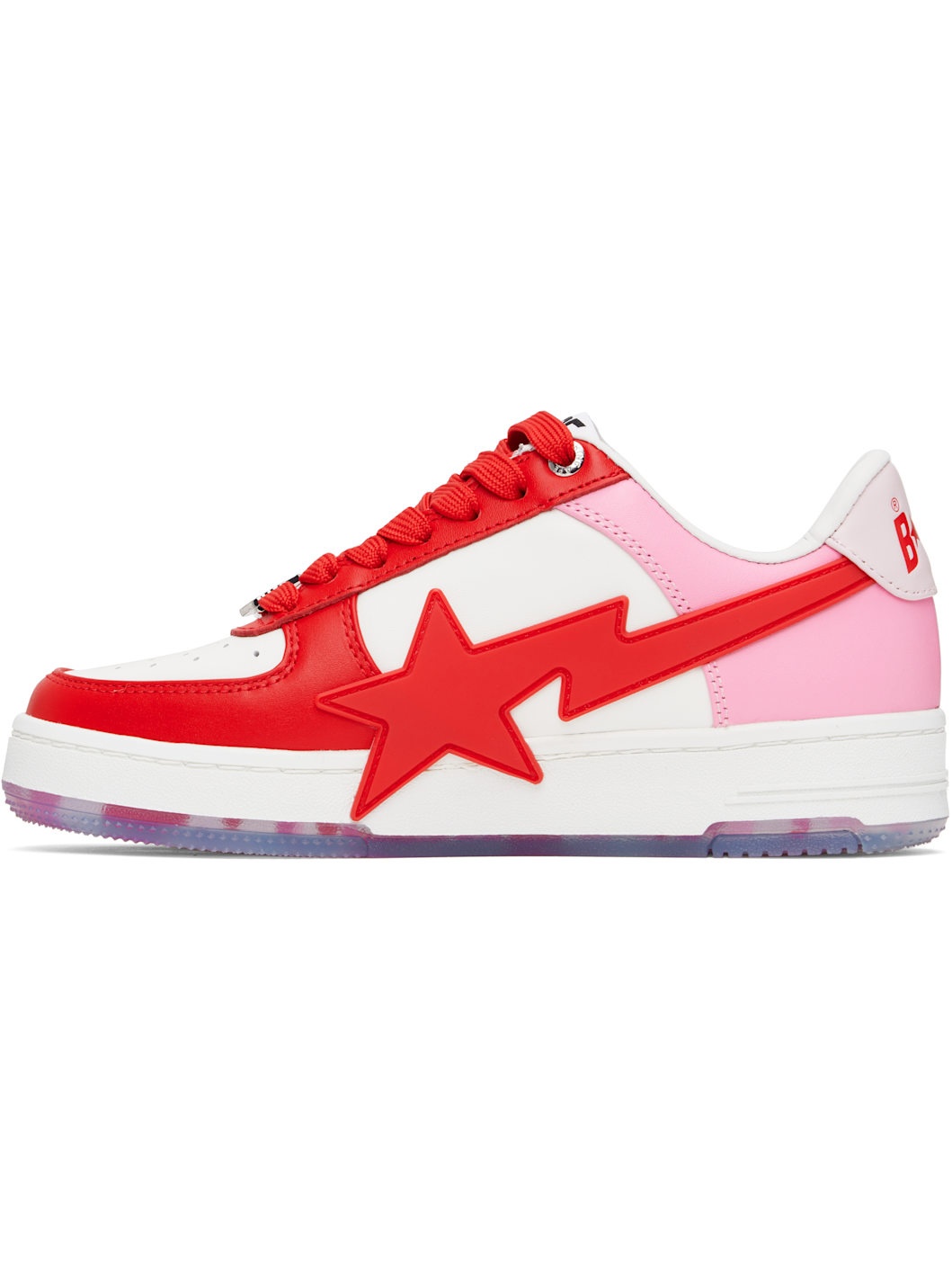 Red & Pink  STA OS Sneakers - 3