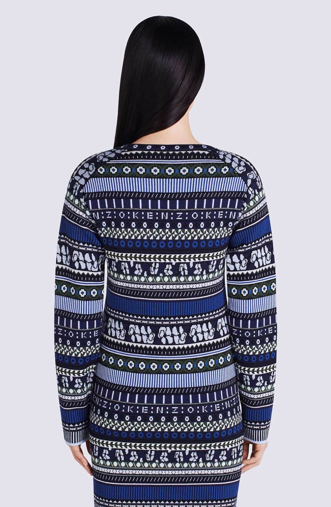 'Fair Isle' jacquard dress - 5