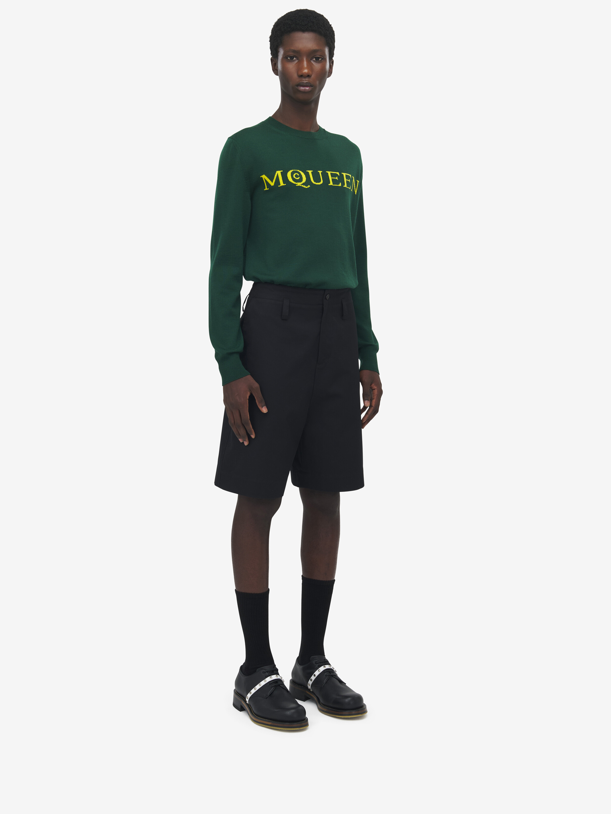 Wide Leg Chino Shorts - 3