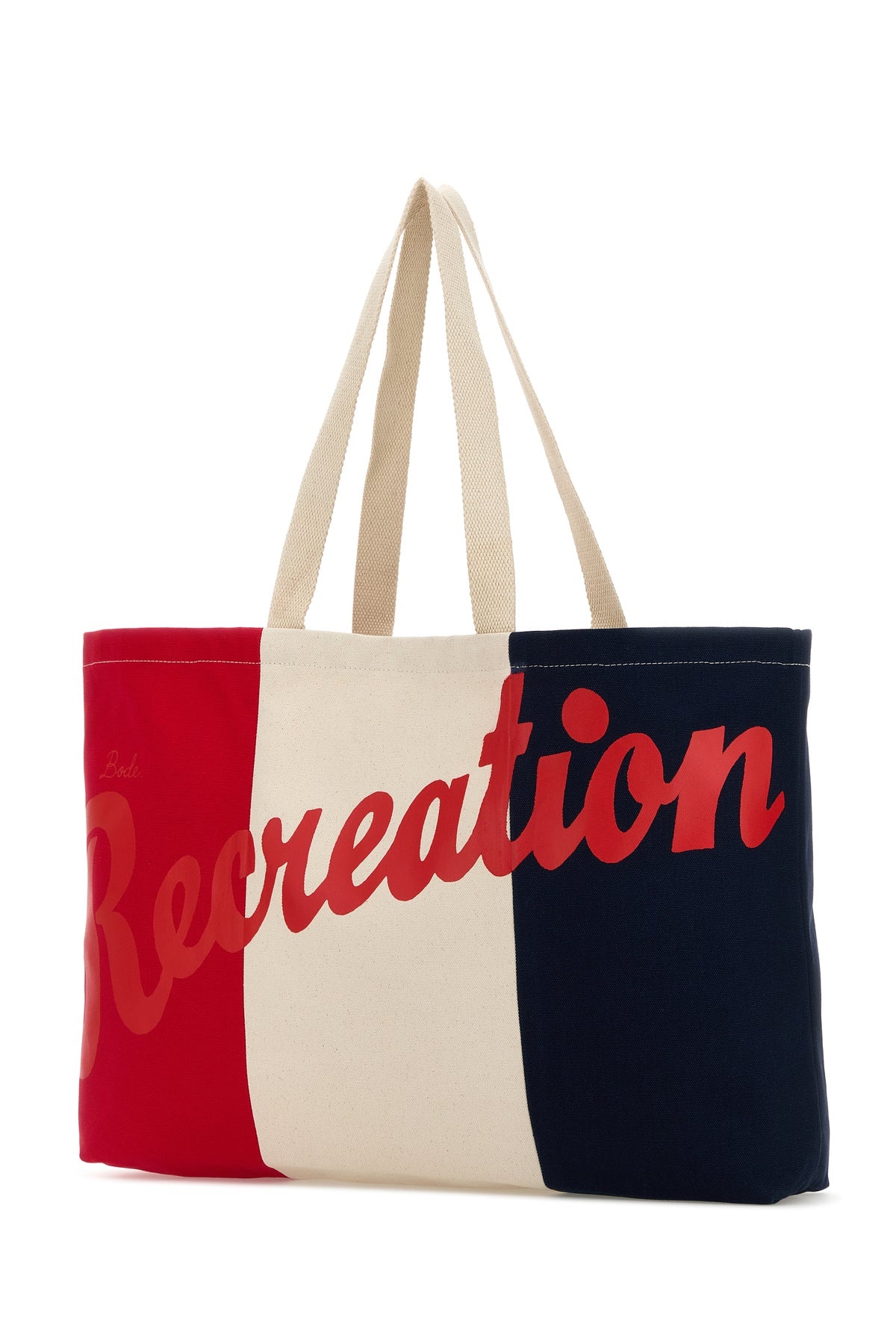 Embroidered canvas Recreation shopping bag - 2