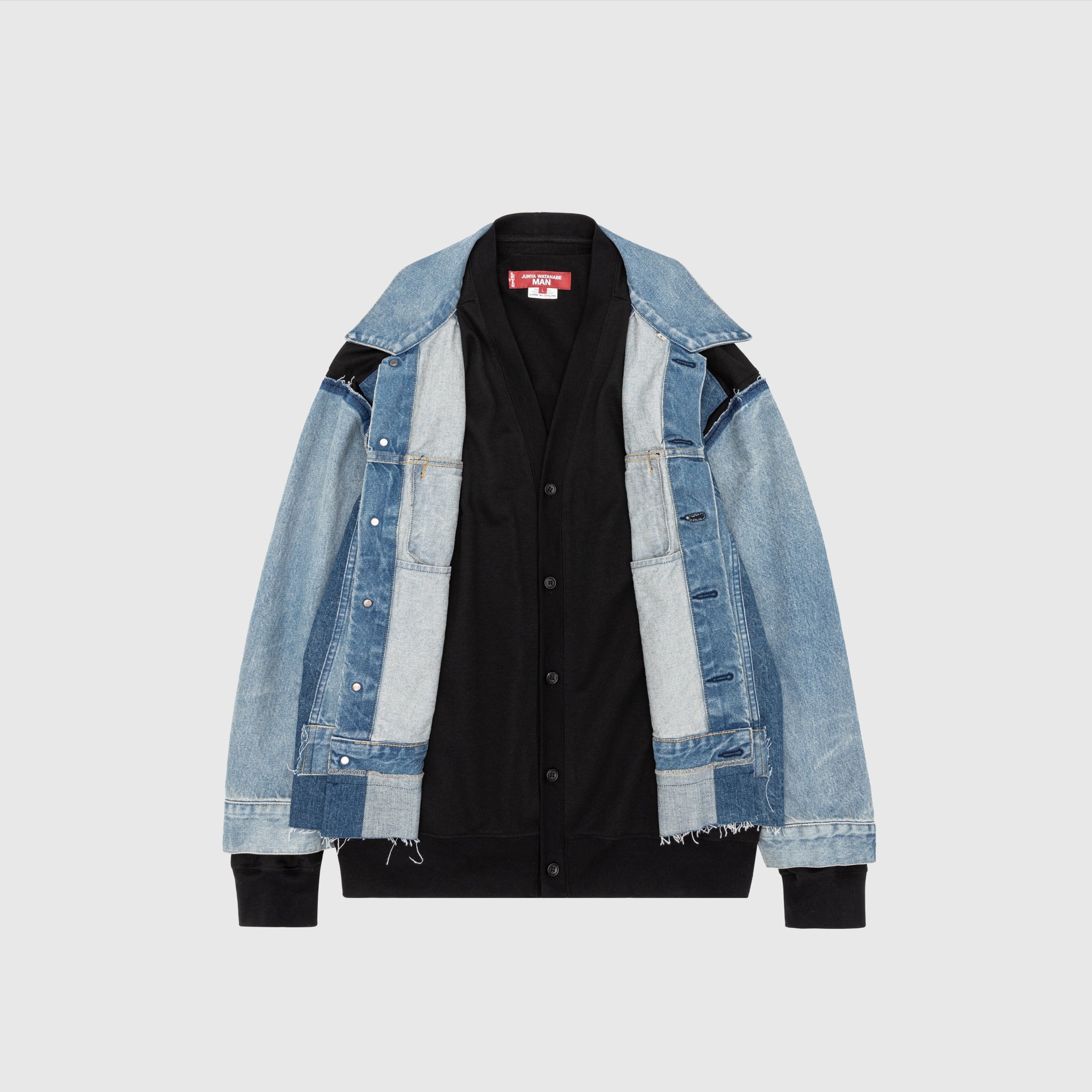 X LEVI'S WITH CARDIGAN DENIM JACKET - 8