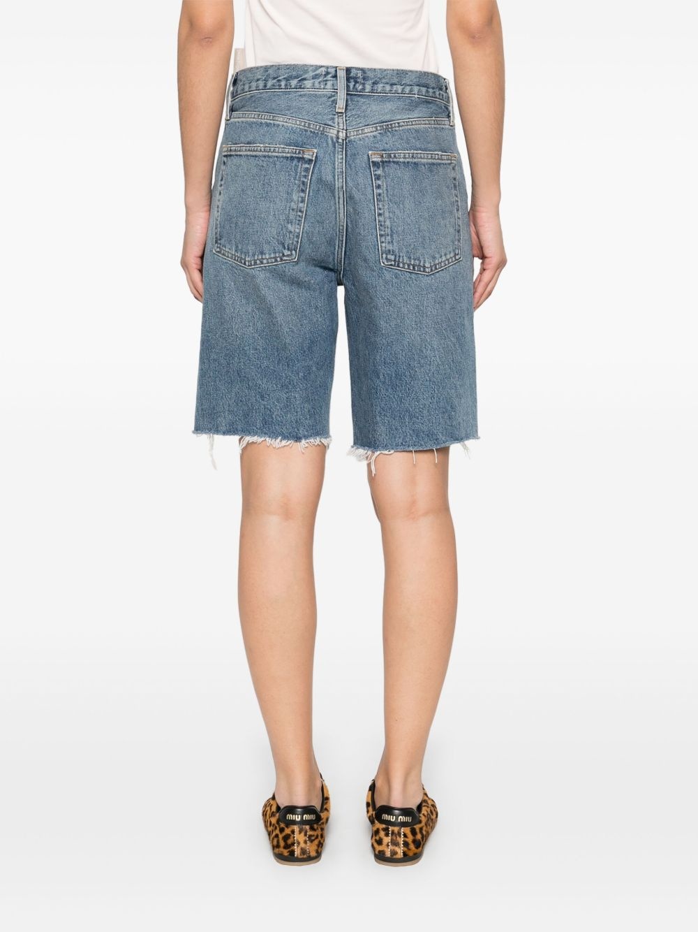 90´s denim shorts - 4