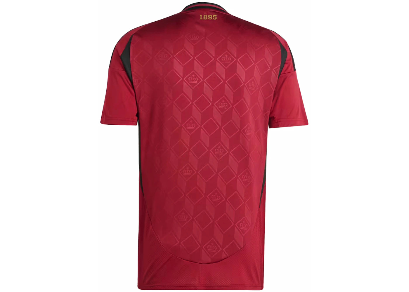 adidas Belgium 24 Home Jersey Team Coll Burgundy - 2