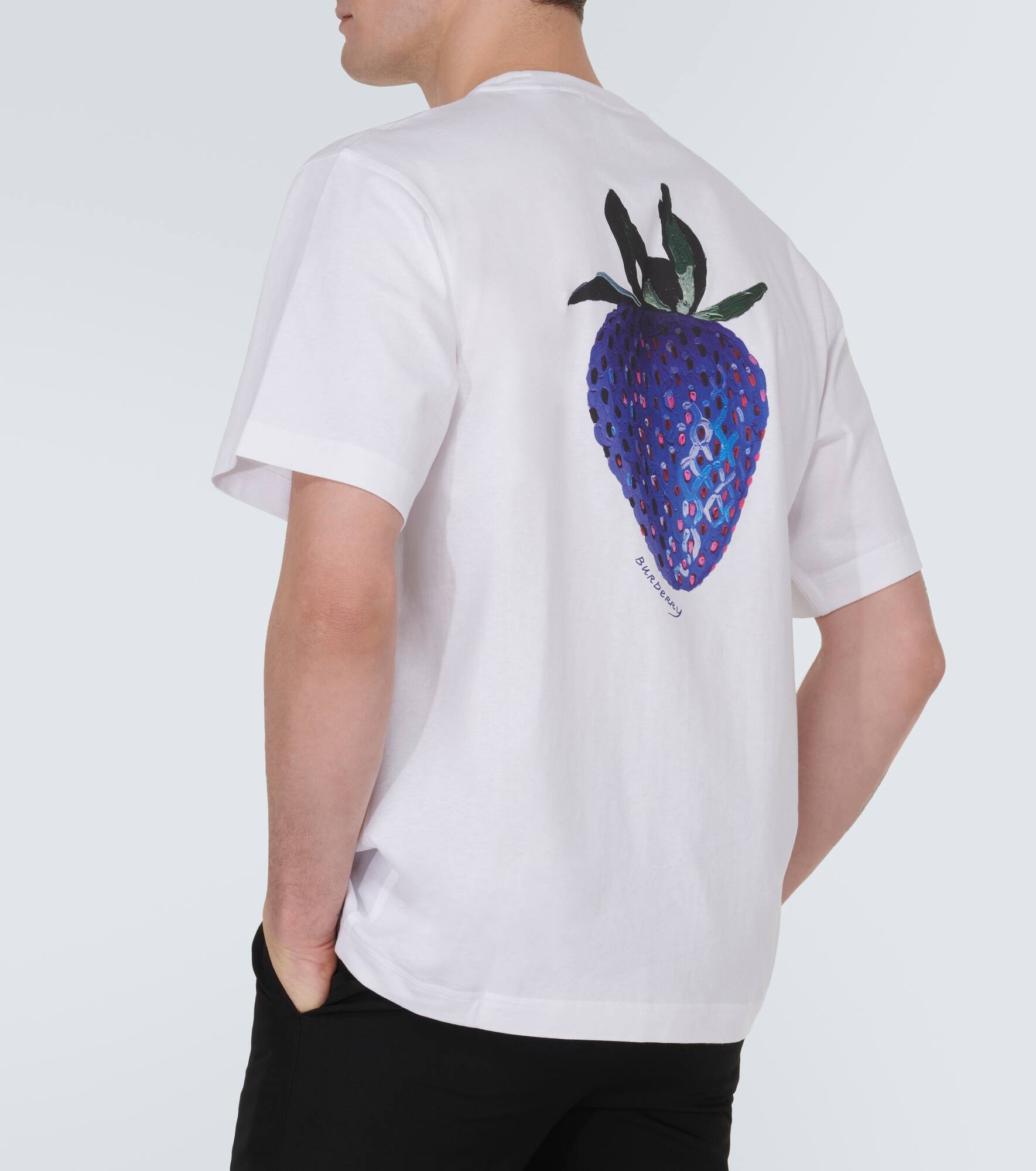 Printed cotton jersey T-shirt - 5