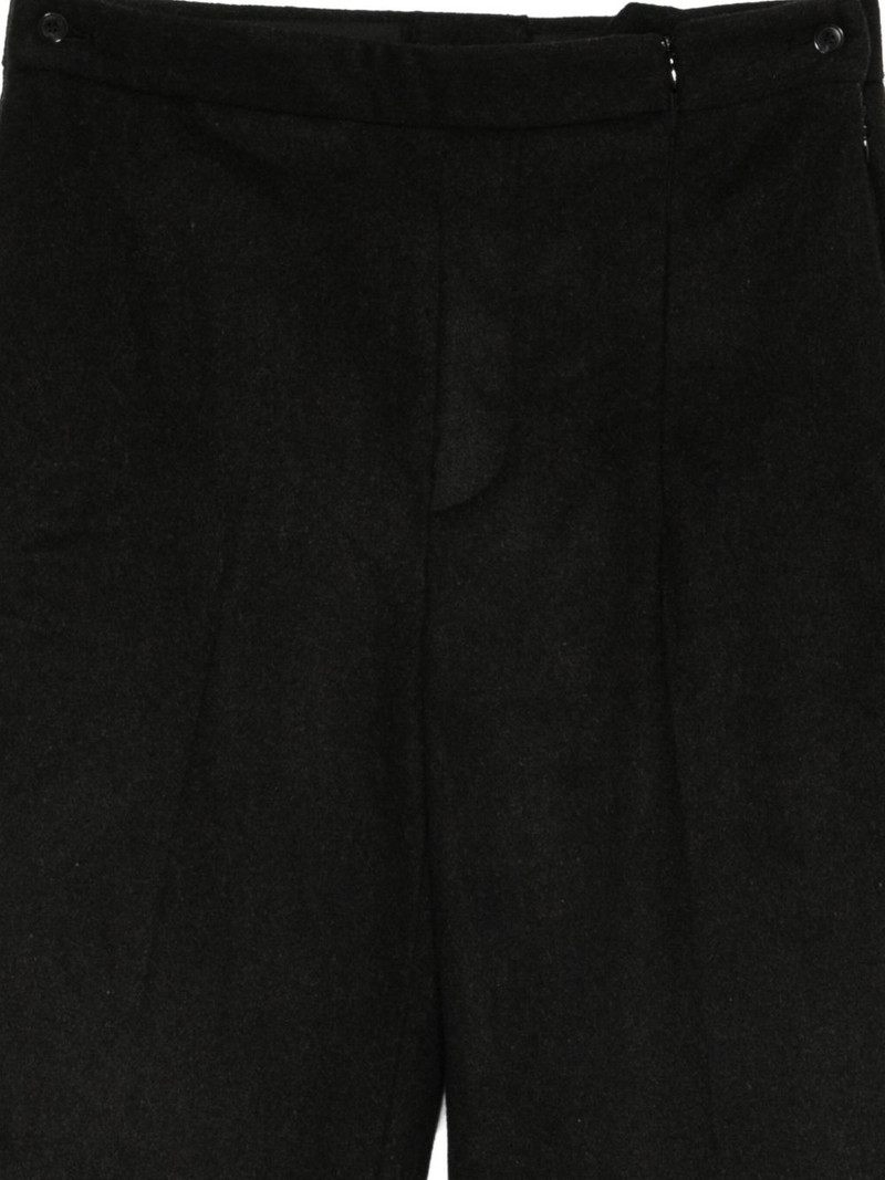pleat-detail tailored trousers 3