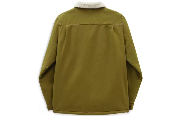 Men's Vans Casual Cargo lapel Jacket Green VN0A5KLKYXV - 2