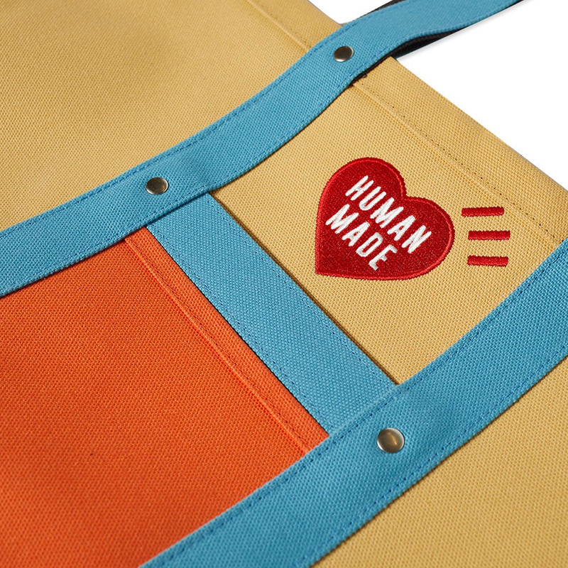 Human Made Multi Color Tote Bag Medium 3