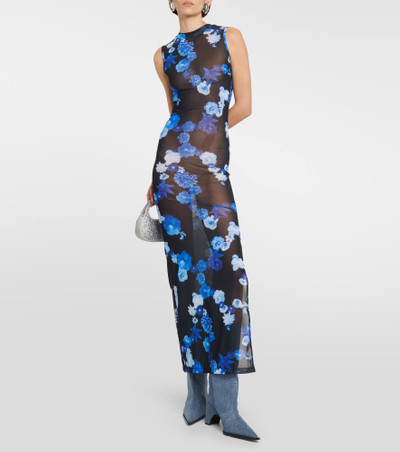 COPERNI Floral mesh maxi dress outlook