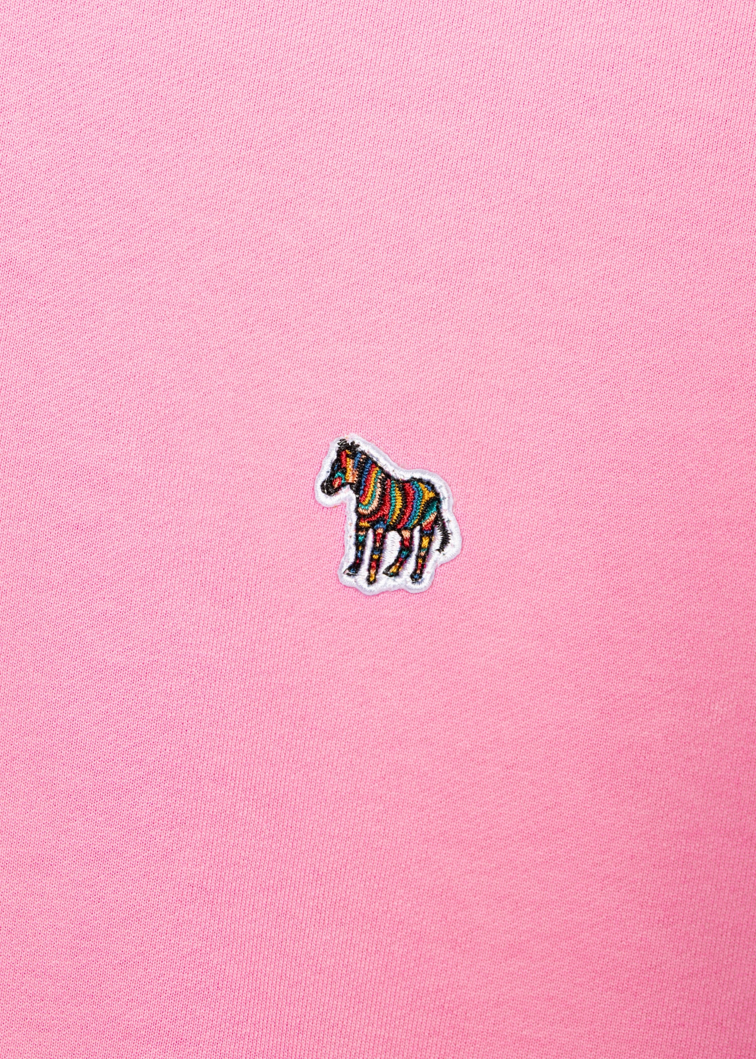Pink Zebra Logo Cotton Sweatshirt - 2