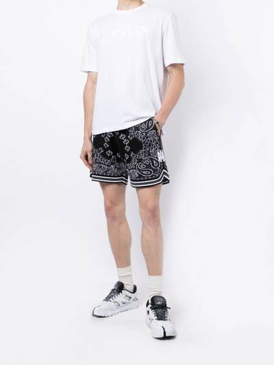 Lanvin logo-print crew-neck T-shirt outlook