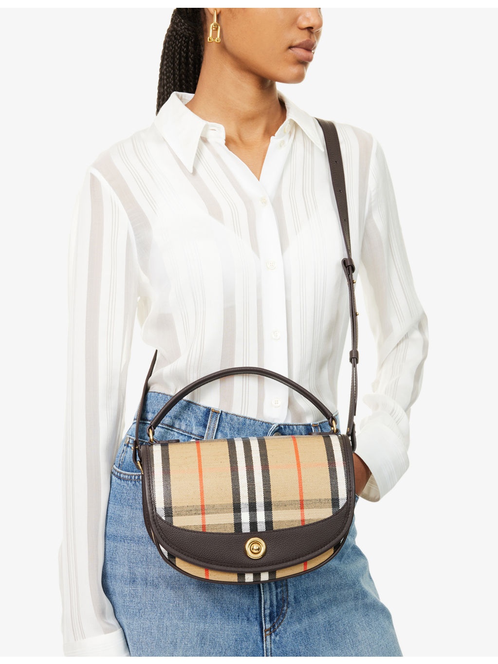 Highlands Cotton-Blend Cross Body Bag - 2
