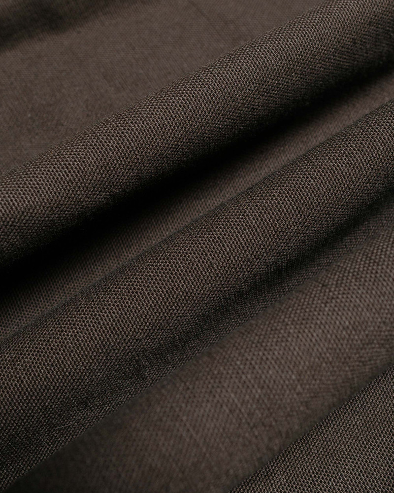 Cotton Flannel Check Blouson Yellow/Dark Brown 5