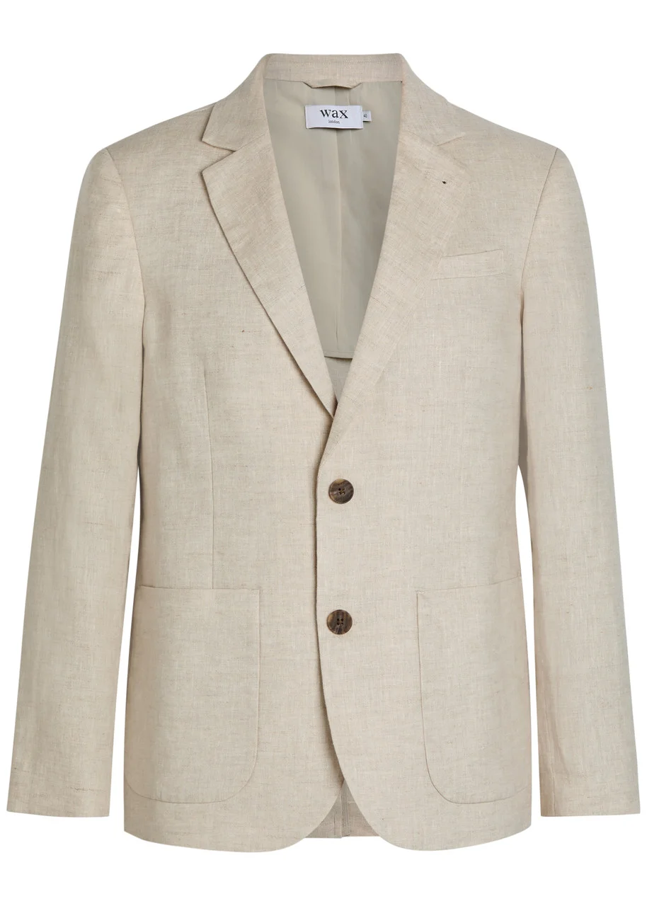Wax London Fintry Linen Blazer - 1