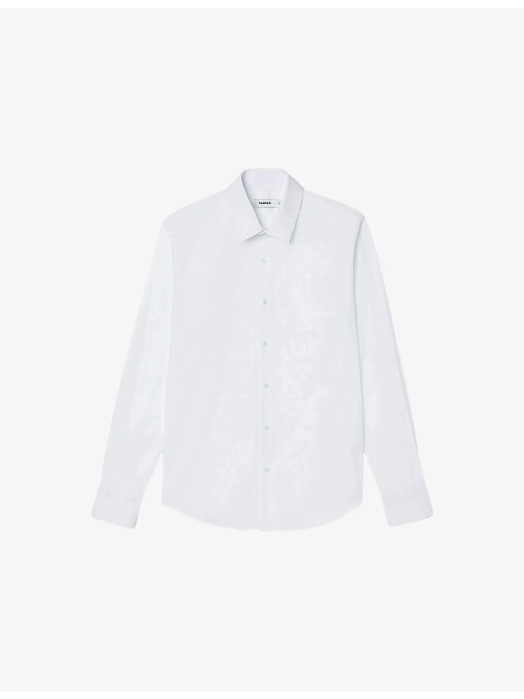 Slim-fit stretch cotton-blend shirt - 1