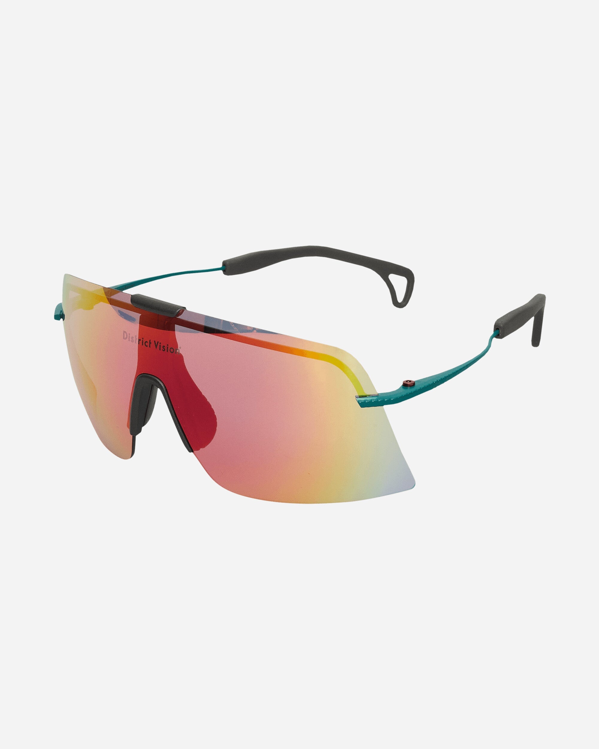 Yusuke Alpine Blade Ti Sunglasses Jade Blue / D+ Spectral Mirror - 3